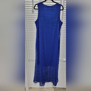 Cato Royal Blue Lace Maxi Dress